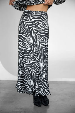 Юбка "зебра" ЮБ 585-2 Зебра