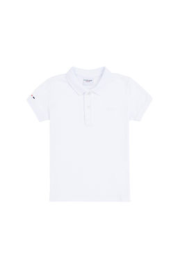 Футболка для мальчиков U.S. Polo Assn. хлопок белая  фото 9