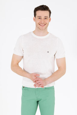 U. S. Polo Assn Мужской свитер цвета экрю - U.s. polo assn фото 16