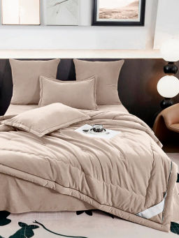 Одеяло Candies Бархатный Сатин с простыней и наволочками ODCANO004 Евро