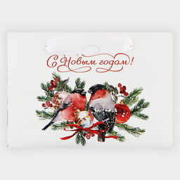 Пакет подарочный с широким дном Снегири, 20 14 13.2 см - Дарите счастье фото 14