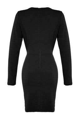 TRENDYOLMILLA Vizon Premium Dokulu Krep Drape Detayl? Mini Orme Elbise TWOAW24EL00137  фото 8
