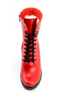Ботильоны 902.red.alegra3/Шерсть