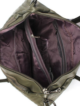 Сумка женская искусственная кожа Vevers-L 660 F 567-705, 1отд+карм/перег, плечевой ремень, зеленый SALE 258458 - Adelia фото 8