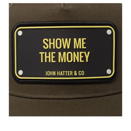 Бейсболка JOHN HATTER арт. R-1063-U00 Show Me The Money (оливковый)  фото 4
