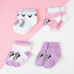 Носки детские Minniecorn, Минни Маус, 4 пары, 12-14 см