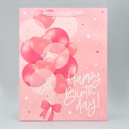 Набор пакетов ламинированных, двухсторонние С Днем Рождения 18 23 10 см 40 31 11.5 см - Дарите счастье фото 18