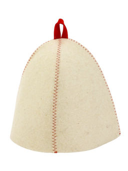 Шапка для бани и сауны 100% мужик, полиэфир 70%, шерсть 30%