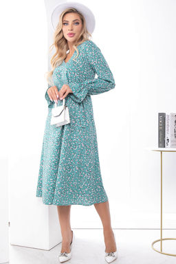 Платье Натали (грин) НЬЮ П7364 - Lt collection фото 9