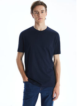 Bisiklet Yaka Penye Erkek Ti??rt