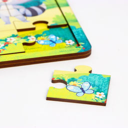 Пазл Лесные друзья с подсказкой - Лесная мастерская фото 4