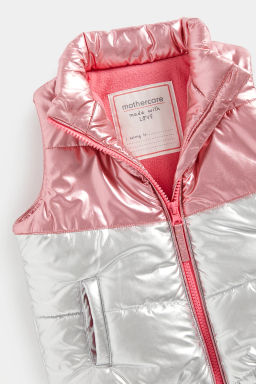 mothercare / Жилет утепленный на флисовой подкладке  фото 4