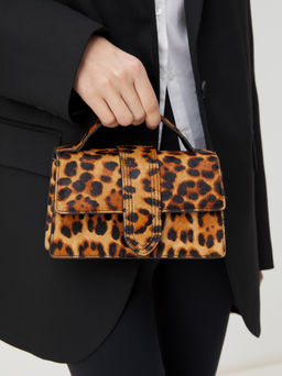 Женская сумка с ручками TENDANCE Артикул 4248201, леопардовый принт  фото 2