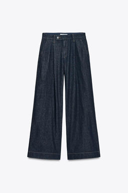Z1975 WIDE-LEG MID-WAIST JEANS - Zara фото 2