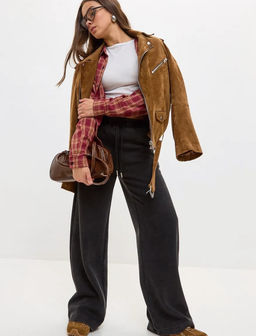 K13018 Штаны палаццо варенка (хлопок) ЧЕРНЫЙ