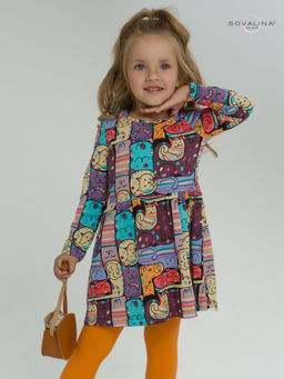 Платье Эля коты в горошек - Sovalina фото 7