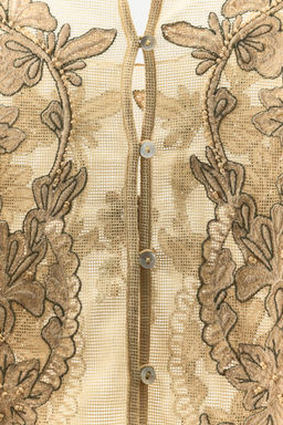 TULLE JUMPSUIT WITH EMBROIDERY AND BEADS - Zara фото 9