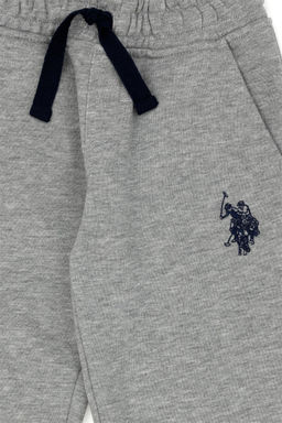 U. S. Polo Assn Серые меланжевые спортивные штаны для мальчика - U.s. polo assn фото 4