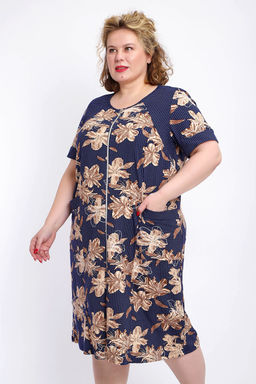 Халат 004 домашний на молнии