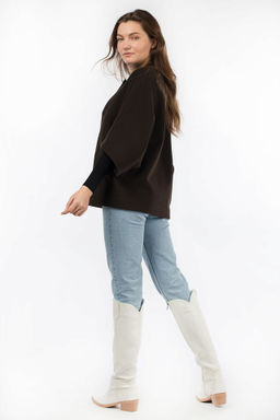 01-09115 Пальто женское демисезонное - El podio фото 4