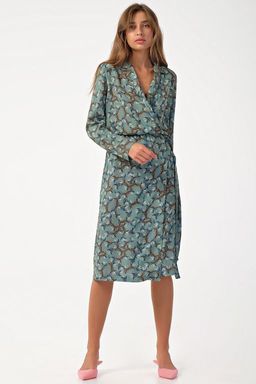 Платье миди с запахом - Fly фото 9