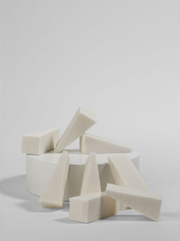 Набор спонжей для макияжа, 5×2 см, 8 шт., белый