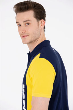 Мужская темно-синяя футболка с воротником-поло Неожиданная скидка в корзине - U.s. polo assn фото 3