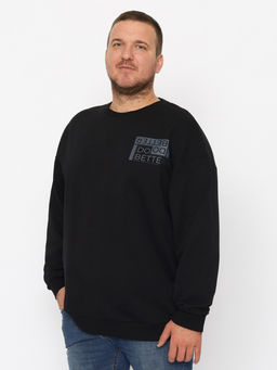 CRB wear/CWLM 60327-22 Джемпер мужской,черный/Ex.Cherubino