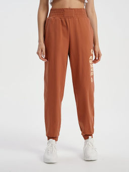 88774 Спортивные брюки (футер-трехнитка) СВ_КОРИЧН