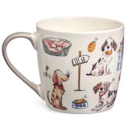 НАБОР ДЛЯ ЗАВТРАКА LEFARD DOGS, 2 ПР.: САЛАТНИК 500МЛ, КРУЖКА 345МЛ  фото 8