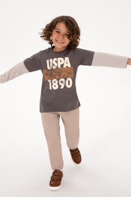 Erkek _ocuk Vizon Sweatshirt Sepette S_rpriz _ndirim - U.s. polo assn фото 2