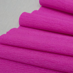 Бумага крепированная малиново-алая 60г/м2 (2025-№05) 50*250см, в пакете