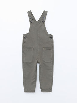 Kare Yaka Erkek Bebek Jean Salopet