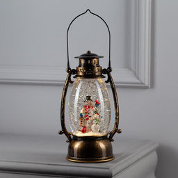 Светодиодная фигура «Два снеговика» 14×23.5×11 см, пластик, батарейки ААх3 (не в комплекте), USB, свечение тёплое белое