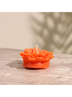 Цена за 2шт. Свеча Цветок, 5?5?2 см, соевый воск, МИКС