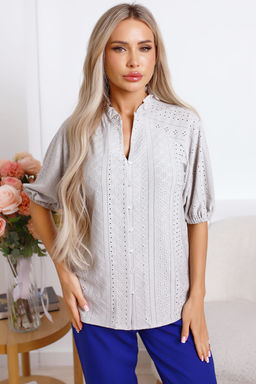 Блуза Люция (серая) Б15327-45М