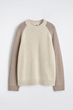 JERSEY CASHMERE EN BLOQUES DE COLOR