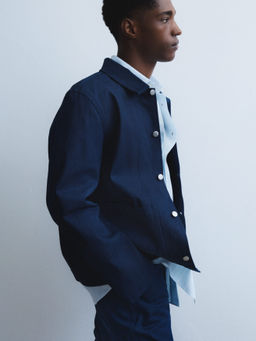 Chaqueta denim de ropa de trabajo - H&m фото 8