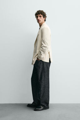 CORDUROY DOUBLE-BREASTED BLAZER - Zara фото 4