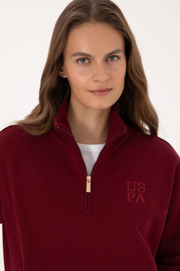 Kad_n Bordo Sweatshirt - U.s. polo assn фото 2