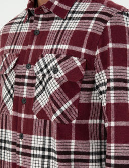 Bordo Oversize Oduncu Uzun Kollu G_mlek - Pierre cardin фото 7