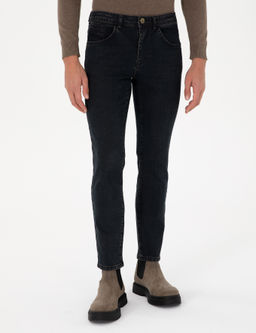 Koyu Mavi Slim Fit Jean Pantolon - Pierre cardin фото 2