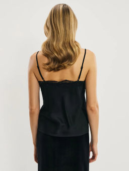 Блузка-топ с кружевом / Zarina