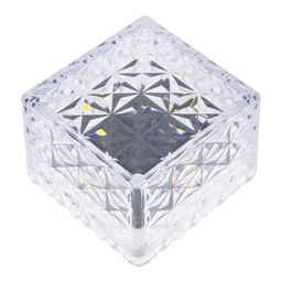 USL-F-172/PT050 ICECUBE Садовый светильник на солнечной батарее. 4 светодиода. Теплый белый свет. 1*АА Ni-Mh аккумулятор в/к. IP44. TM Uniel - Volpe фото 9