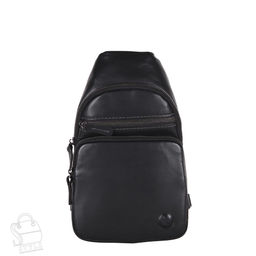 Рюкзак мужской кожаный 4241-1TR black Tough Ryder  в Новосибирске