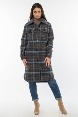 01-10490 Пальто женское демисезонное - El podio фото 3