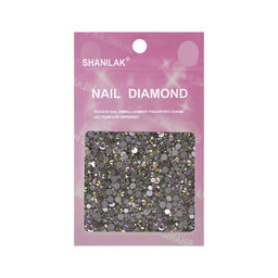 Nail Art Стразы для ногтей микс размеров, голография  фото 2