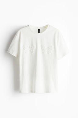 Camiseta con motivo decorativo - H&m фото 4