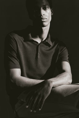 Polo de lana Slim Fit - H&m фото 2