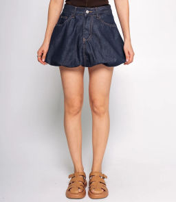 Юбка #КТ3392, тёмно-синий